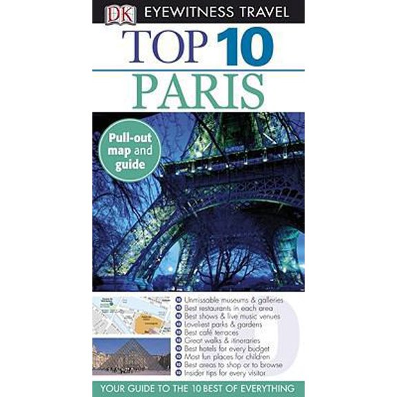 Pre-Owned Dk Eyewitness Top 10 Paris (Paperback) 0756660629 9780756660628