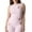 Pink, variant on Uaswgudfs Women's Plus Size Solid Color Heart Cutout Sleeveless Shaping Tank & Leggings Slimming Set