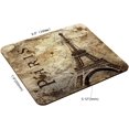 thumbnail image 6 of Vintage View of Paris on The Grunge Background Mouse Pad Non-Slip Rubber Base Gaming MousePads for Computers Laptop Office, Computer Mouse Pad for Wireless Mouse, 9.5"x7.9"x0.12" Inch, 6 of 6