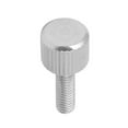 thumbnail image 4 of Computer PC Case Stainless Steel Flat Head Knurled Thumb Screw M4 x 14mm 20pcs, 4 of 5