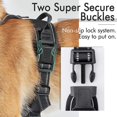 thumbnail image 5 of Arnés para perros Arnés para perros, arnés antitirones para mascotas con 2 clips para correa, chaleco acolchado suave ajustable para perros, chaleco reflectante Oxford para mascotas al aire, 5 of 5
