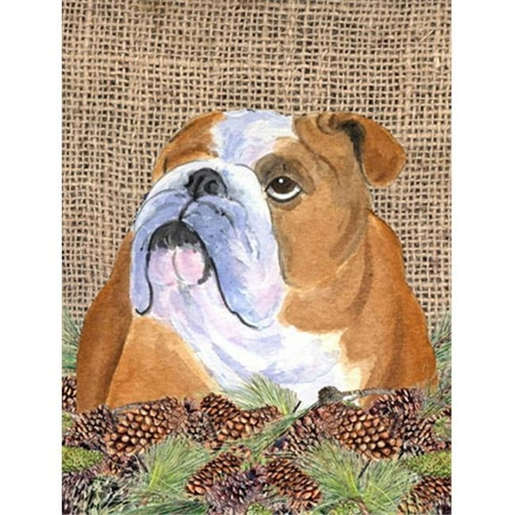 11 x 15 in. Bulldog English Garden Size Flag