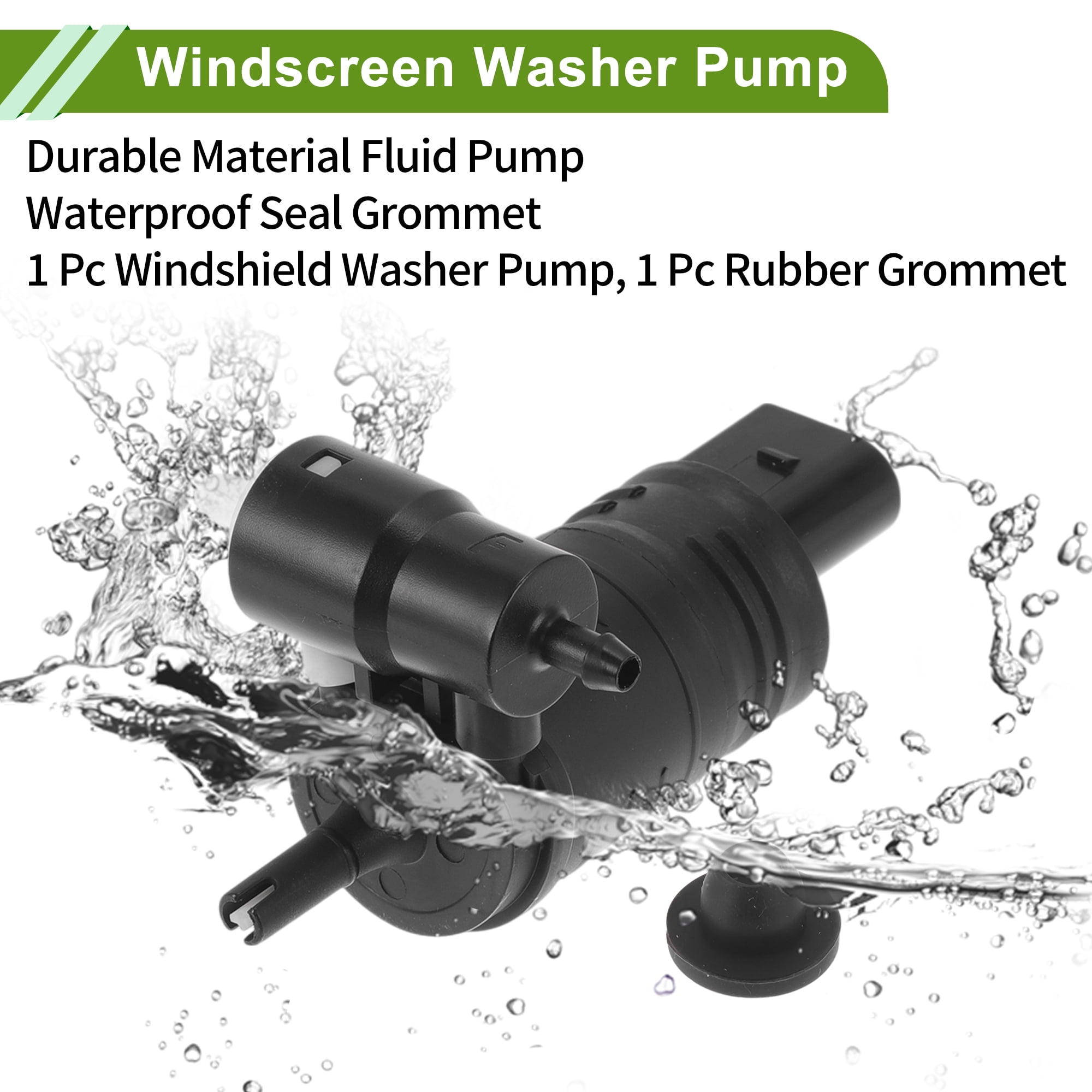 Unique Bargains Windshield Washer Pump for JEEP CHEROKEE 2014-2018 Front Washer Fluid Pump