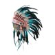 thumbnail image 2 of Tocado de plumas, banda para el pelo, tocado indio para actuaciones escénicas, disfraces, 2 of 9