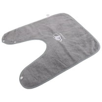 OULII 4Pack Toddler Bibs Coral Fleece Waterproof Mealtime