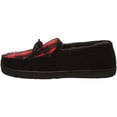 thumbnail image 1 of BEARPAW Mens Moc II Slipper - Black Multi Knit - 9, 1 of 1