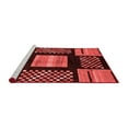 thumbnail image 2 of Ahgly Company Machine Washable Indoor Rectangle Abstract Red Modern Area Rugs, 2' x 3', 2 of 4