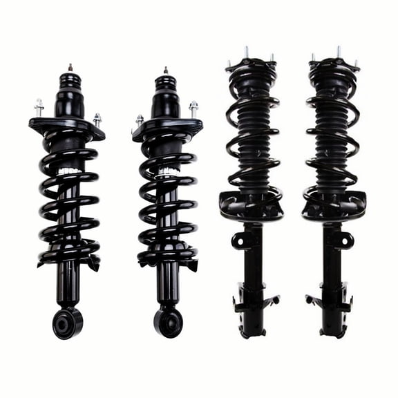 MAXFAVOR 4pcs Full Set Front and Rear Shocks Struts Compatible with Honda 2007 2008 2009 2010 2011 CR-V CRV