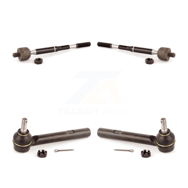 TOR Front Steering Tie Rod End Kit for Car Lexus RX350 Toyota Highlander RX330 - Left Right Side (Driver Passenger) KTR-101982