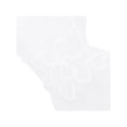 thumbnail image 4 of INSPIRE CHIC Women's Lace Fingerless Gloves Wrist Length Wedding Elegant White Ruffled Floral Gloves for Bridal Party Gloves White-5, 4 of 7