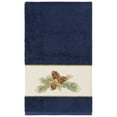thumbnail image 2 of Linum Home Textiles Nature Turkish Cotton Bath Towels, 27" x 54", Blue, 2 of 3