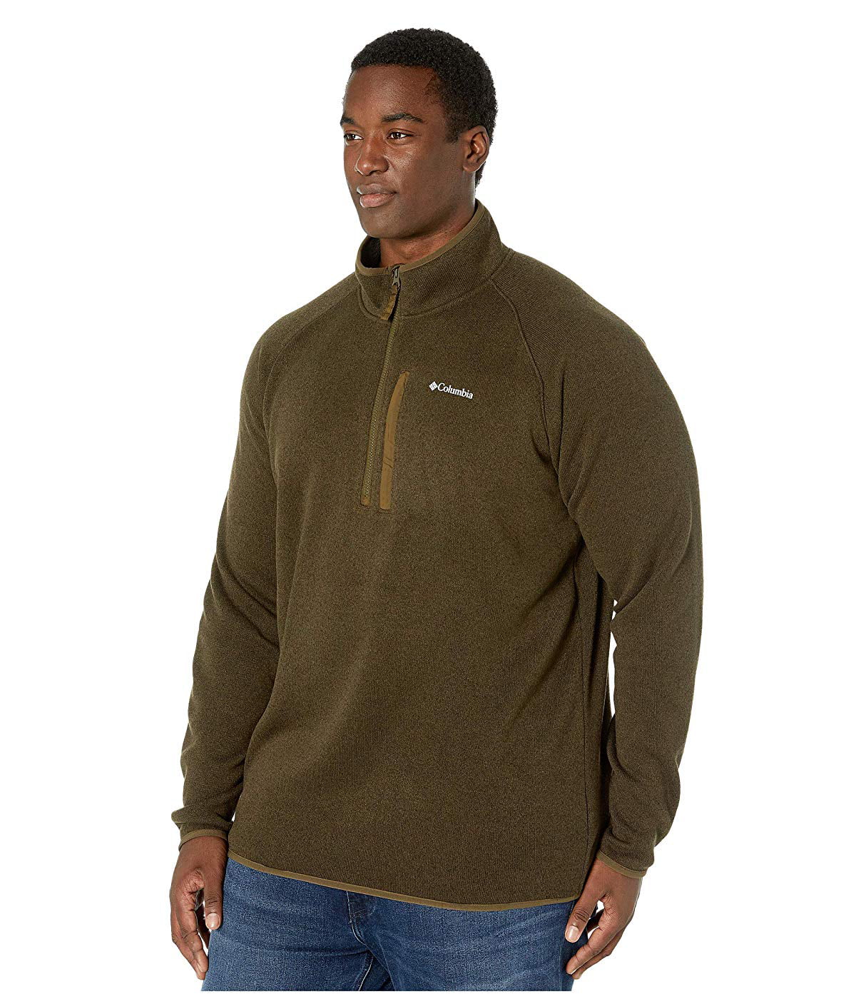 Columbia - Columbia Big & Tall Canyon Point Sweater Fleece 1/2 Zip ...