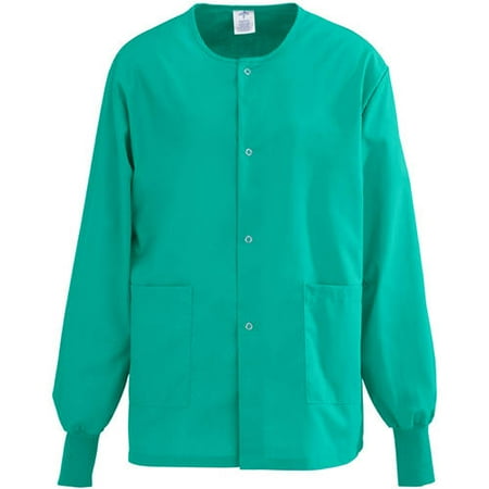 

Medline AngelStat Unisex Snap-Front Warm-Up Scrub Jacket