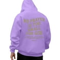 thumbnail image 5 of Christian Hoodies for Men 2025 No Prayer Is Too Small for God Graphic Hoodie with Pockets Hooded Sweatshirt Pullover, 5 of 6