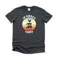 thumbnail image 2 of I'd Smoke That Funny Grilling & Cooking Shirt for Men Humorous Graphic Tee Dark Gray Heather Shirt Adult X-Large, 2 of 5