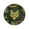 8 CAMOUFLAGE Army Camo Print Paper Boys Party Paper Dessert Plates 7"