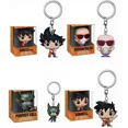 thumbnail image 2 of FUNKO POP Keychain Toy Dragon Ball Z New Gohan 4th FORM FRIEZA Perfect Cell Master Roshi Keychains Toys Super Saiyan Goku Vegeta, 2 of 5