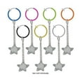 thumbnail image 1 of Non-Piercing Dangling Star Spring Hoop Belly Clip, 1 of 2