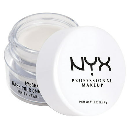 NYX Professional Makeup Eyeshadow Base,White with Pearl0.21