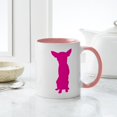 thumbnail image 4 of CafePress - Chihuahua Silhouette - 11 oz Ceramic Mug - Novelty Coffee Tea Cup, 4 of 4