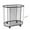 Black, variant on jifeng Workout Equipment Home Gym Storage Rack with Wheels for Yoga Blocks Dumbbell Black