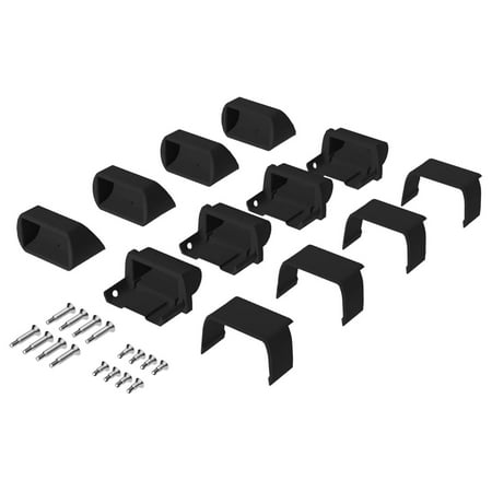 

Aluminum Rapid Rail Stair Bracket Kit - 4pk Textured Black