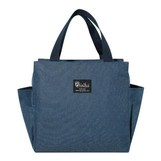 Xihbxyly Bolsa Térmica para El Almuerzo, de Gran Capacidad con Bolsa de Hielo, Mantiene La Comida Fresca o Caliente, Bolsa de Picnic Multiusos, Ideal para Viajes y Uso Al Aire Libre, Ligera y Fácil d