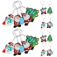 thumbnail image 5 of FOMIYES Decorative Christmas Keychain with Snowman Design Assorted Colors, 5 of 8