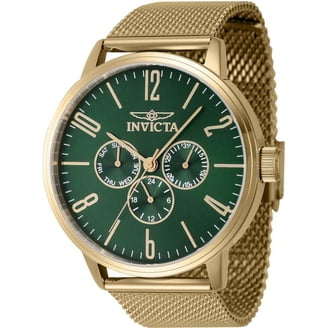 Invicta Men's 4743 Wildflower Diamond Chrono 18K Gold Plated Ss