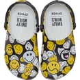 thumbnail image 3 of Crocs Kids Smiley Classic Clogs, 3 of 6