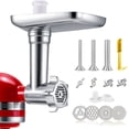 thumbnail image 1 of Accesorios para picadora de carne KITOART de acero inoxidable para KitchenAid, 1 of 5