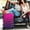 Pink + Purple, variant on GDF Studio 3-Piece Hardshell Luggage Set, Gradient PC Expandable Spinner Suitcase with TSA Lock, Green & Yellow