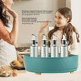 thumbnail image 3 of Kitchen Turntable,Turnable Rack For Kitchen Pantry Cabinet Fridge Countertop Vanity Desktop Storage Tray Lazy Susan Bathroom Organizer Kitchen Rotating Tray, 3 of 8