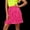 Hot Pink, variant on Elegant Dance Style Performance Outfit for Luau Fancy Dress Celebration Stage Show Gothic Punk Dresses for Women