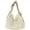 Beige, variant on Women Knitted Shoulder Bag Crochet Tote Bag Large Capacity Fashionable Handbag Weaving Crossbody Purse Summer Beach