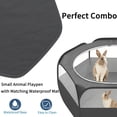 thumbnail image 2 of Corralito Amakunft 2 en 1 para Pequeños Animales con Tapete Impermeable, 2 of 7