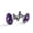 Color 2, variant on Men's Classic Stainless Steel, Butterfly Camouflage Pattern Cufflinks Business Wedding Shirts, Black