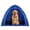 Blue, variant on Nockovi Blue Pet Tent for Small to Medium Dogs, Indoor Outdoor Use, Portable Oxford Fabric