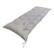 thumbnail image 3 of Cojín para banco Perfecl Cojín para asiento reclinable 100x50x8cm Gris claro, 3 of 8