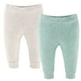 thumbnail image 4 of The Peanutshell Baby Boy and Baby Girl Pants, Soft Heather Neutrals Unisex Pull On Pants for 18-24 Months, 5-Pack, 4 of 6