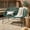 Teal, variant on Outdoor Patio Wicker Loveseat, Modern 2 Seater PE Rattan Bench with Iron Frame, UV Resistant All Weather Lounge Chair for Garden, Porch, Balcony, Green