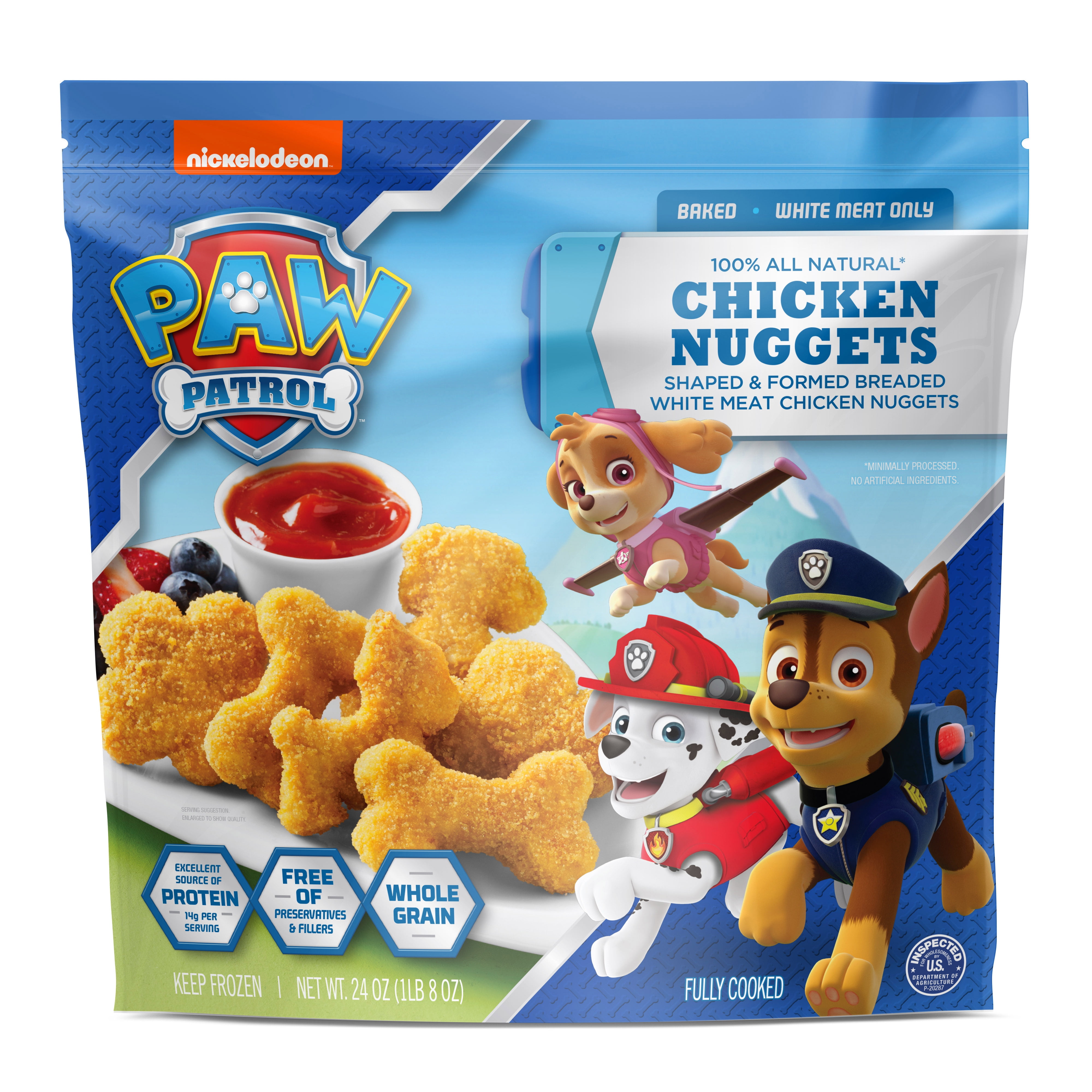 chicken nugget dog toy