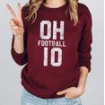 thumbnail image 4 of OHIO FOOTBALL Graphic Unisex Fleece Pullover, 4 of 7