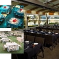 thumbnail image 6 of BalsaCircle Patriotic Veterans Day 6 Pieces 90" x 90" Royal Blue Square Tablecloths 4th of July Independence Day, 6 of 6