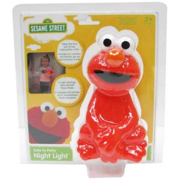 Retirado Repetirse si puedes Sesame St Night Light, Elmo - Walmart.com