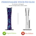 thumbnail image 7 of Cross Blue Rose PS5/PS5 Slim Digital Disc Skin Sticker For Console And Controller Skins, 7 of 7
