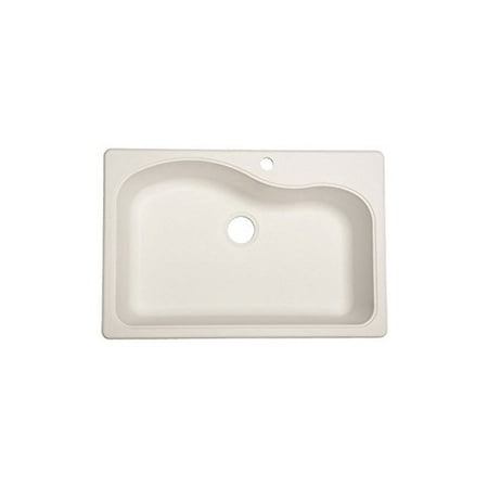 FRANKE KITCHEN SYSTEMS LLC SP3322-1 WHT22x33 Single Bowl Sink