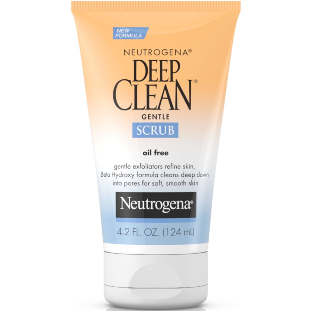 Neutrogena Deep Clean Gentle Scrub Oil Free 4.20 oz Each