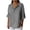 Black-women plaid tops, variant on Dazajoo Limited Time Deal 3/4 Length Roll Up Sleeve Womens Tops Cotton Linen Solid Color Henley Shirts Casual Button Down Blouses,Rose Gold,M