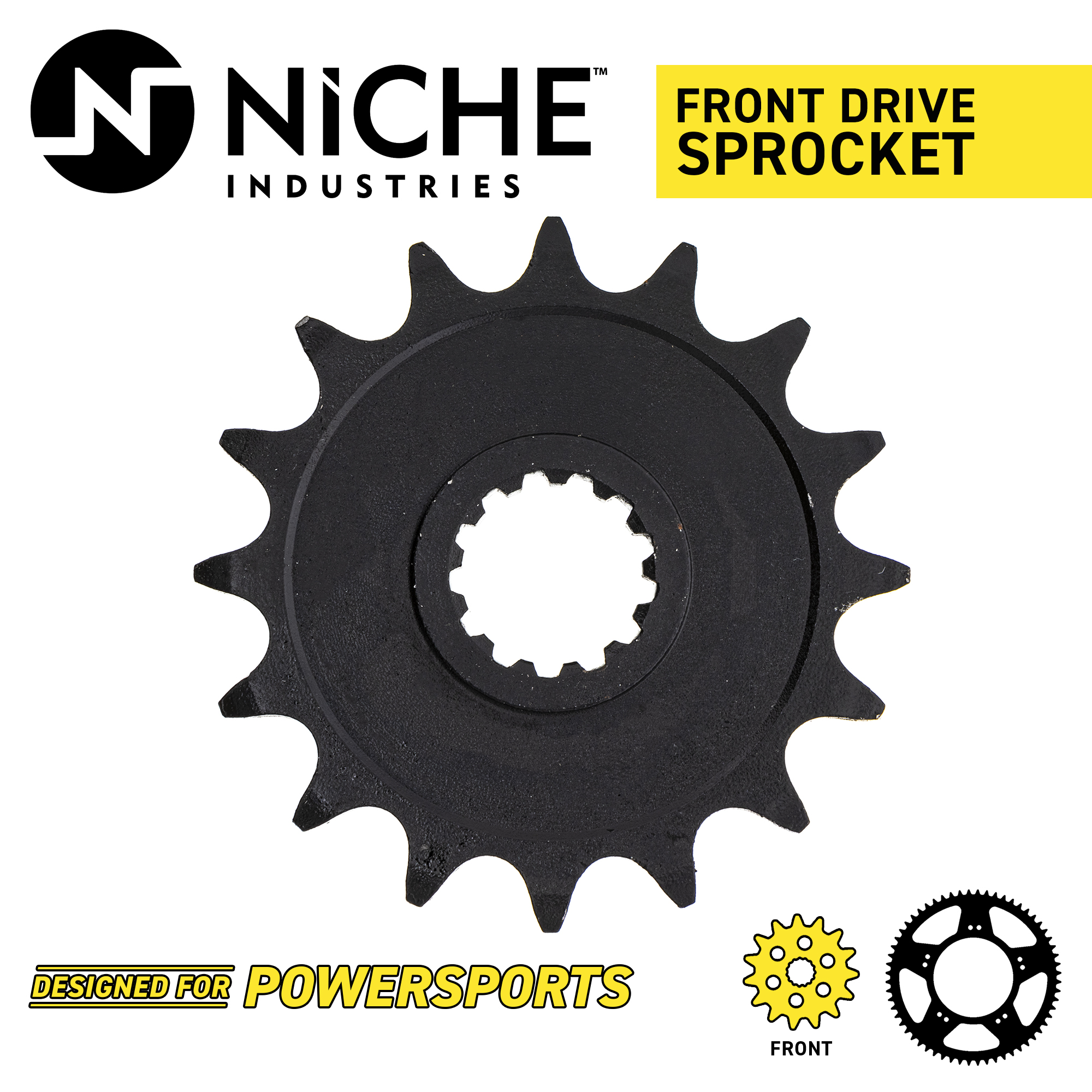 Niche Sprocket Chain Set for Kawasaki Ninja ZX6R 16/43T 520 O-Ring  Motorcycle MK1004097